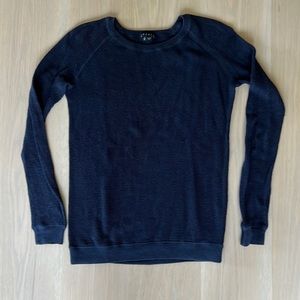 Theory size small cotton & cashmere blend sweater